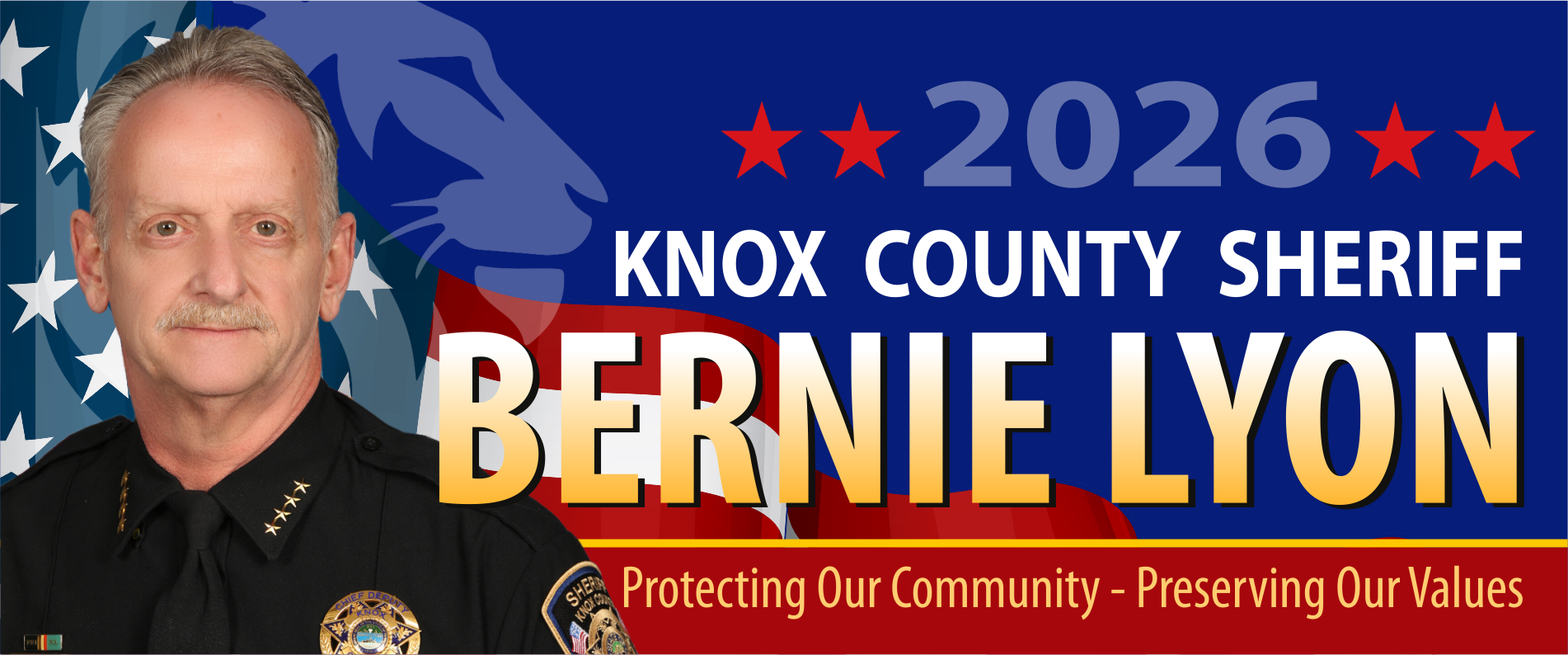 Bernie Lyon for Knox County Sheriff 2026 Bernie Lyon for Knox County Sheriff