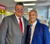 Bernie Lyon with Aaron Yarnell